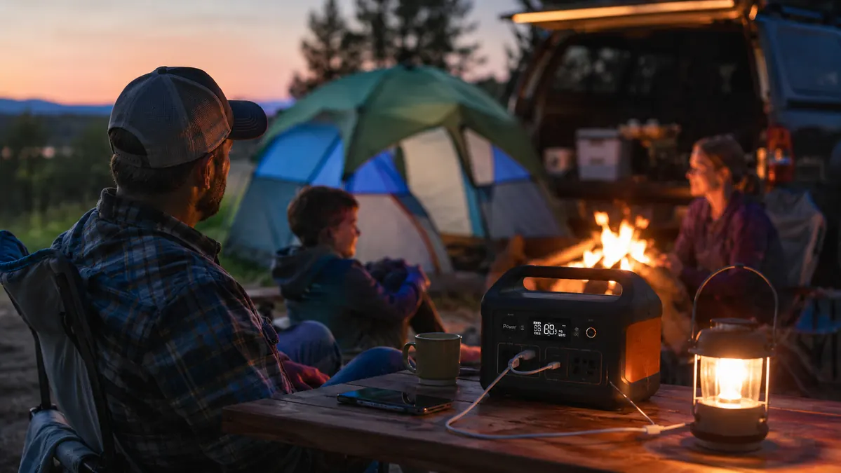 10 Reasons a Portable Power Station Beats a Gas Generator at Camp