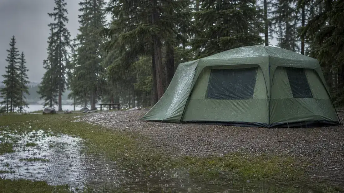 How to Keep a Family Tent Dry in the Rain