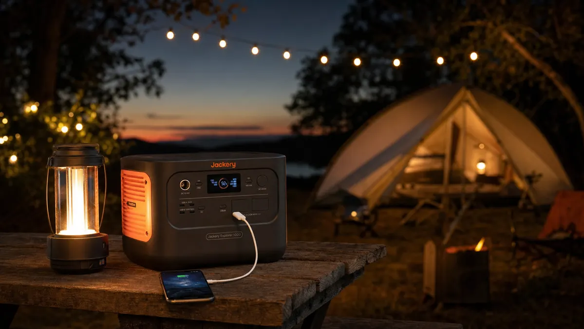 How to Keep Devices Charged Camping with a Power Station
